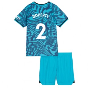 Tottenham Hotspur Matt Doherty #2 kläder Barn 2022-23 Tredje Tröja Kortärmad (+ korta byxor)